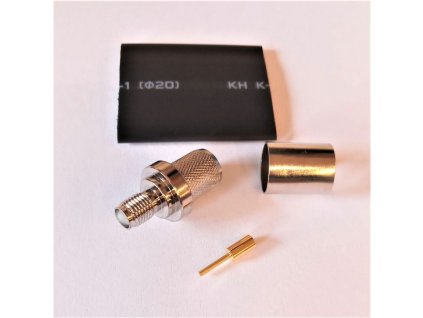 SMA FEMALE KRIMPOVACÍ KONEKTOR NA KÁBEL H500, H1000A, H2000, RG213U