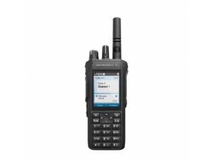 Motorola R7 DMR vysielačka displej klávesnica GPS Bluetooth WiFi