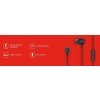 Motorola METAL EARBUDS SLÚCHADLÁ S MIKROFÓNOM / ČIERNE