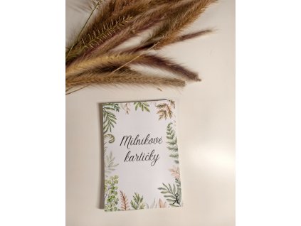 Milníkové kartičky Les