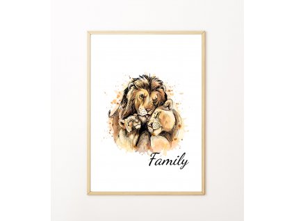 Lví rodinka