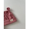 Čepička s Oušky Mauve