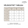 Oversize svetříky velikostní tabulka