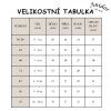 Velikostní tabulka vaflový overal