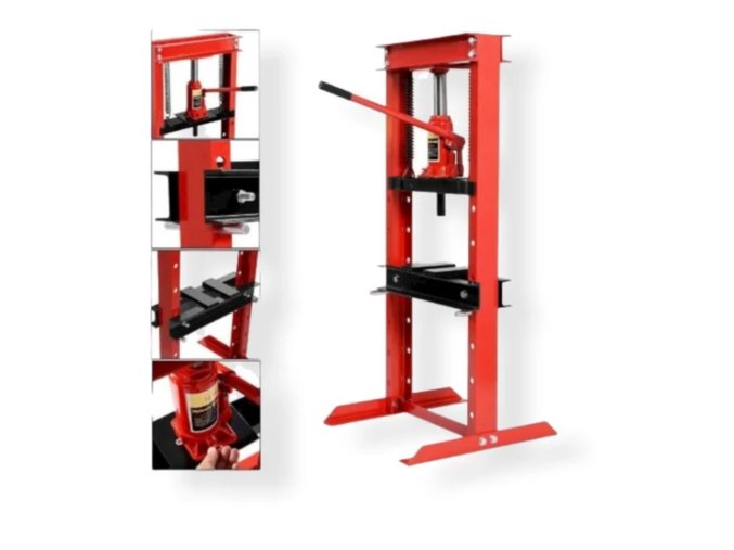 Hydraulický dielenský lis  12 Ton vysoký 131 cm,