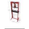 Hydraulický dielenský lis  12 Ton vysoký 131 cm,