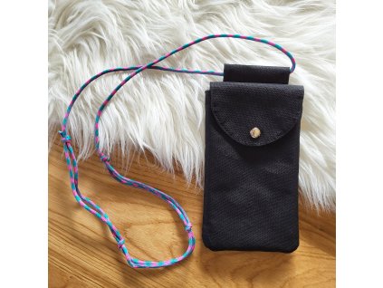 Kapsička na mobil Minibag - černá