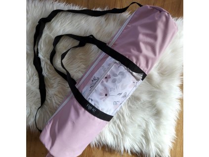 Taška na jógamatku Move - světle růžová