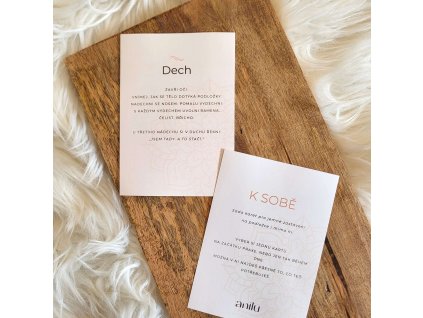 Afirmační karty K sobě