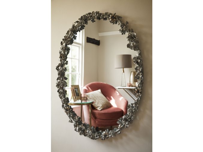 zrcadlo-floral-starostribrny-oval