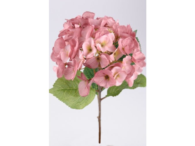 Umělá květina - Hortenzie růžová