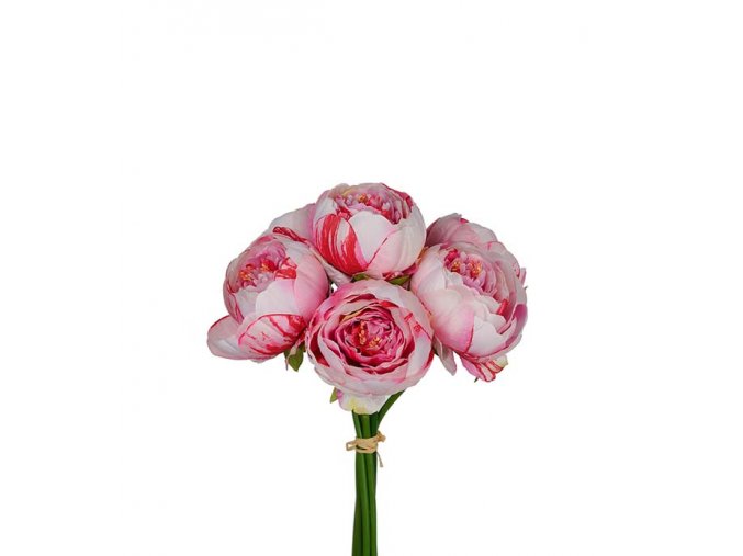 umela-kvetina-pivonka-zihana-ruzova-svazek-30cm