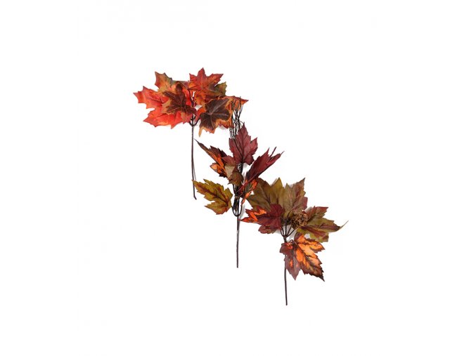 umela-dekorace-svazek-podzimniho-listi-mix-23-cm