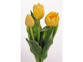 umela-kvetina-tulipan-zluty-mix