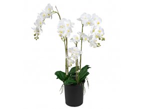 umela-dekorace-orchidea-bila-v-kvetinaci-130cm