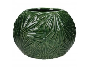 vaza-earthenware-palma-zelena-28-cm