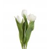 Umělá květina - Tulipán bílý mix
