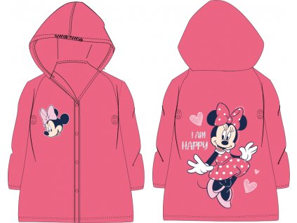 Disney pláštěnka Minnie růžová