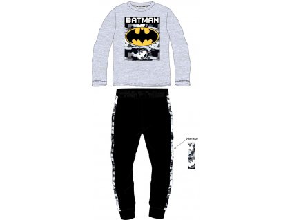 Dětské pyžamo - šedá/černá | Batman