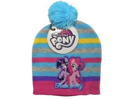 Dětská čepice - pruhy/tyrkysová | My Little Pony