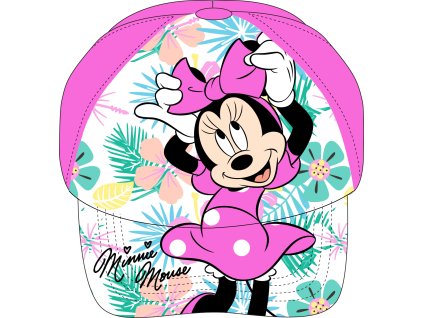 Dívčí kšiltovka - růžová | Minnie Mouse