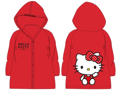 Dětská pláštěnka - červená | Hello Kitty