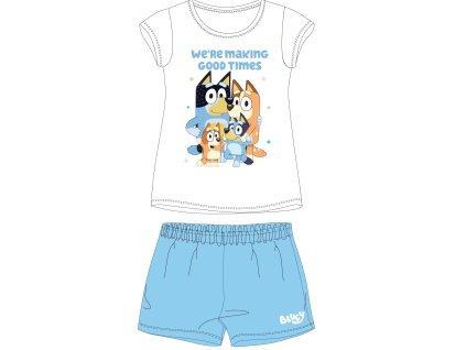 Dětské pyžamo - bílá/modrá | Bluey