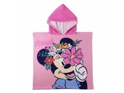Dětské pončo - růžová | Disney Minnie