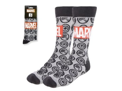 Pánské ponožky - šedá | Marvel Comics