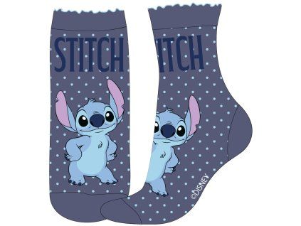 Dětské ponožky - modrá | Stitch