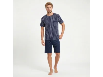 gianvaglia basic mens short sleeve pajamas 2505 (3)