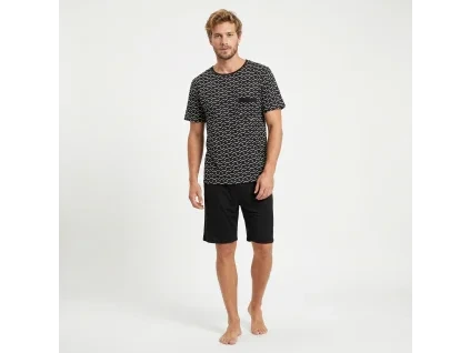 gianvaglia basic mens short sleeve pajamas 2505 (5)