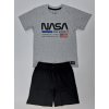 Dětské pyžamo - šedá/černá | NASA
