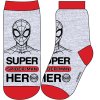 Dětské ponožky - šedý melír | Spiderman