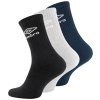 Pánské ponožky, 3pack - černá/šedá/modrá | Umbro