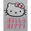 Dámské maxi triko na spaní - šedý melír | Hello Kitty