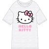 Dámské maxi triko na spaní - šedý melír | Hello Kitty