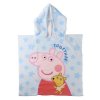 Dětské pončo - světle modrá | Prasátko Peppa