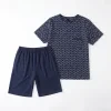gianvaglia basic mens short sleeve pajamas 2505