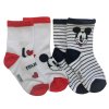 Kojenecké ponožky, 2pack - pruhy/bílá | Mickey Mouse