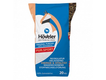 PUR Sport, 20 kg (Höveler) směs bohatá na energii pro koně s metabolickými problémy