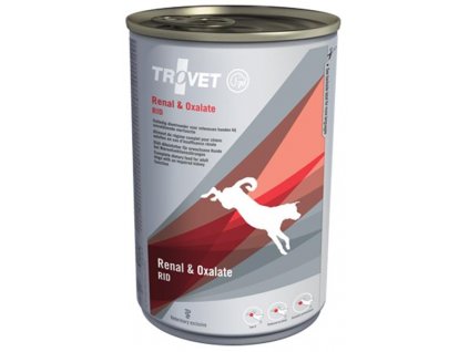 Trovet Canine RID Renal and Oxalate konzerva 400g