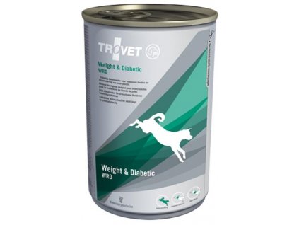 Trovet Canine WRD Weight Diabetic konzerva 400g