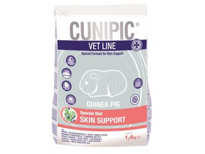 Cunipic VetLineguinea Pig Skin support 1,4kg