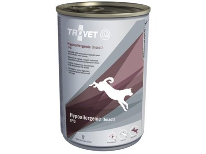 Trovet Canine IPD Hypoallergenic Insect konzerva 400g