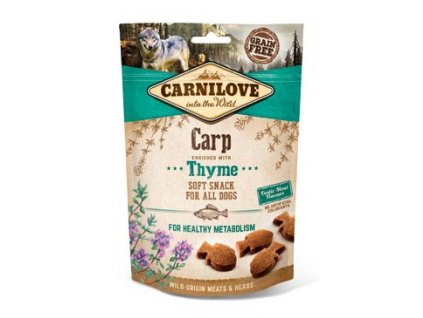 Carnilove Dog Semi Moist Snack Carp&Thyme 200g