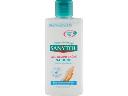 Sanytol dezinfekční gel na ruce sensitive 75ml