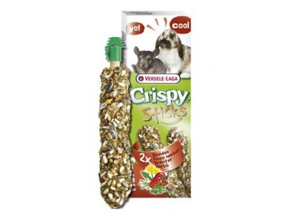 VL Crispy Sticks pro králíky/činčily Bylinky 110g