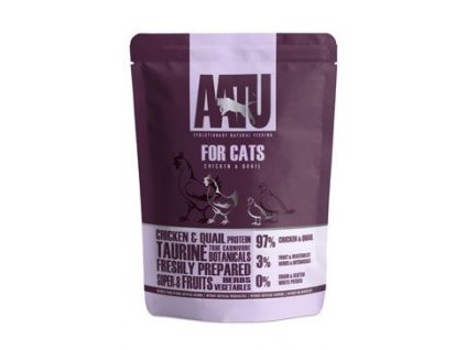 AATU Cat Chicken n Quail kaps, 85g