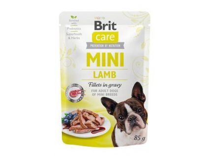 Brit Care Dog Mini Lamb fillets ingravy 85g